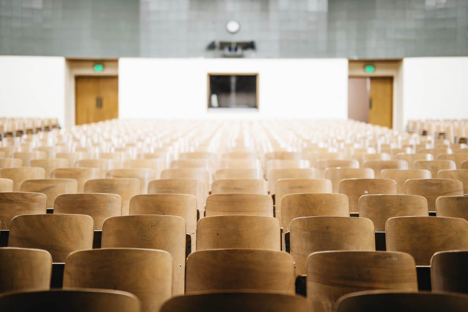 empty auditorium
